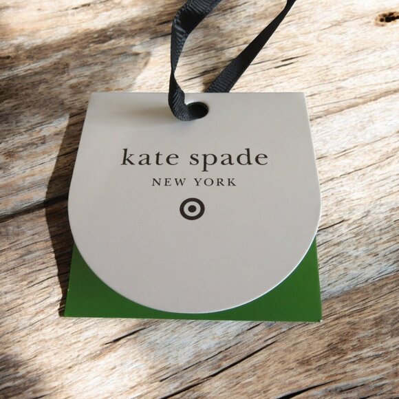 Kate Spade New York x Target Mini Crossbody Bag Flowers White on Black Bag, NWT - Picture 2 of 11